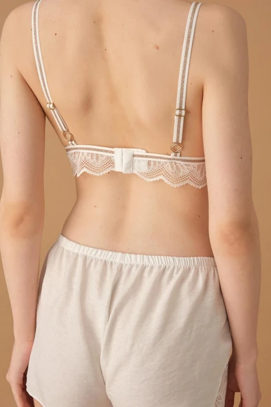 Pierre Cardin İpek Saten Altılı Gelin Çeyiz Takımı - Lx.25272 Ivory - 7