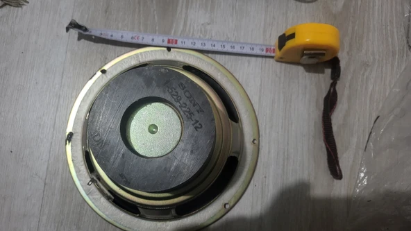Sony amfi speaker buyuk cift Mıknatıs hoparlör ikinci el sağlam güçlü 12 ohm