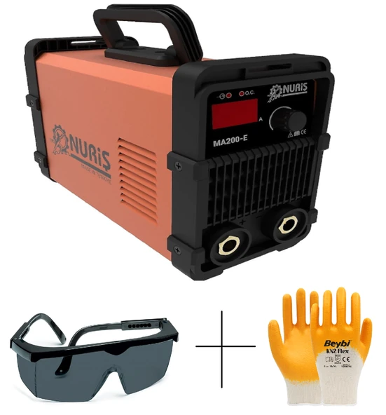 Nuriş MA200E 200 A İnverter Kaynak Makinesi (Hediyeli) - 2