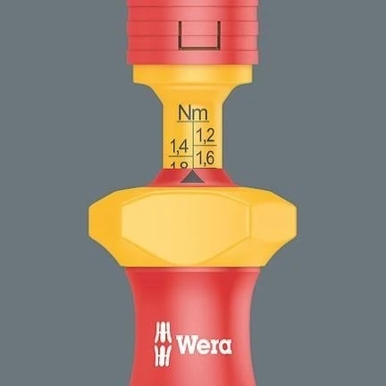 WERA 7400 VDE 16 Parça Tork Ayarlı Tornavida Takımı 1,2-3 Nm - 9