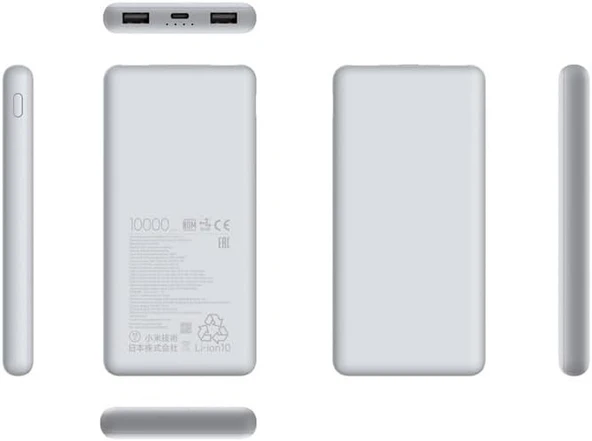 Xiaomi Güç Bankası 10000 mAh 22,5 W Lite