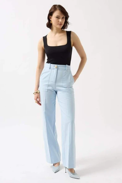 Kare Yaka Kalın Askılı Bodysuit - 2