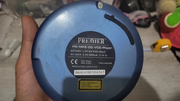 Premier cd fm radyo çalar mp3 vcd player İkinci el - 4
