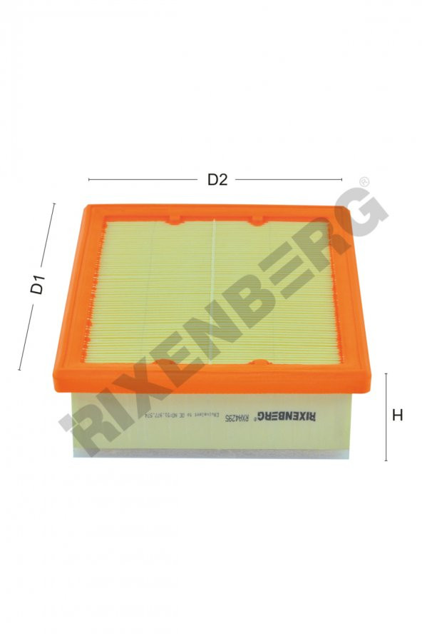 JEEP COMPASS II 1.4 MultiAir  - 1.6CRD - 2.0CRD (2017>) HAVA FİLTRESİ ürün görseli