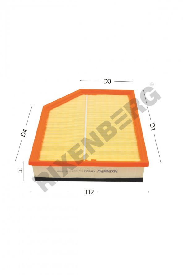 VOLVO S90 II 2.0D3- 2.0D4- 2.0D5- 2.0T4- 2.0T5- 2.0T6- 2.0T8 Hybrid (2016>) HAVA FİLTRESİ ürün görseli