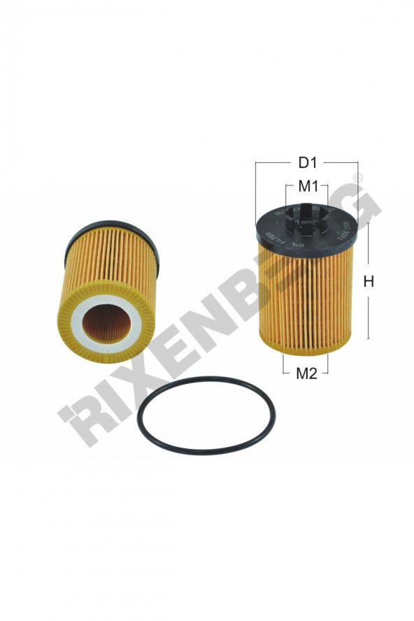 OPEL CORSA C 1.2- 1.4 (2000-2005) YAĞ FİLTRESİ - 1