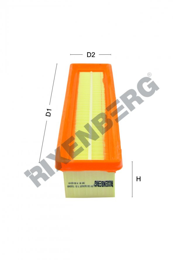 DACIA SANDERO 1.2 16V (2006>)  HAVA FİLTRESİ ürün görseli