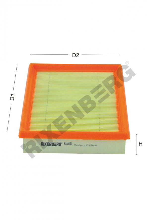 PEUGEOT 206 1.1i- 1.4i- 1.6i (1998>) HAVA FİLTRESİ ürün görseli