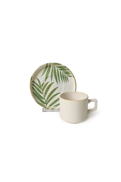 Keramika Forest Stackable Çay Takımı 12 Parça 6 Kişilik 23053-54 - 6