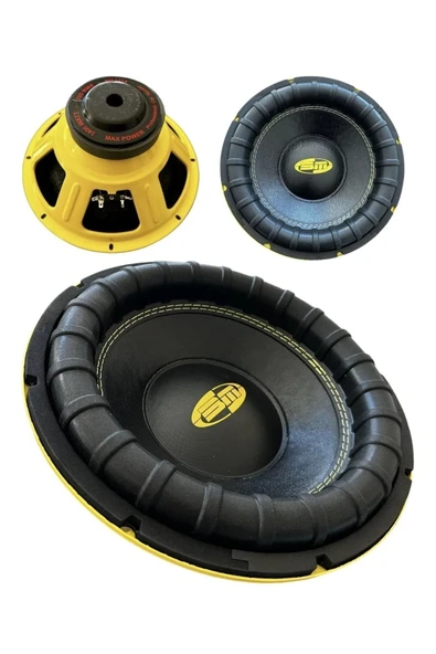 BM BOSCHMANN 1400W MAX-300W RMS-KALİTELİ KABİNSİZ 30 CM BASS (WOOFER) - 3