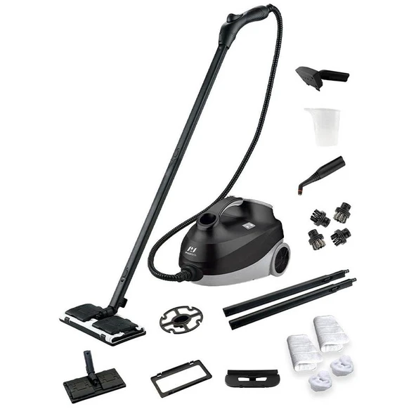 Pirantech CB-107C 2000 W Siyah Buharlı Temizleyici