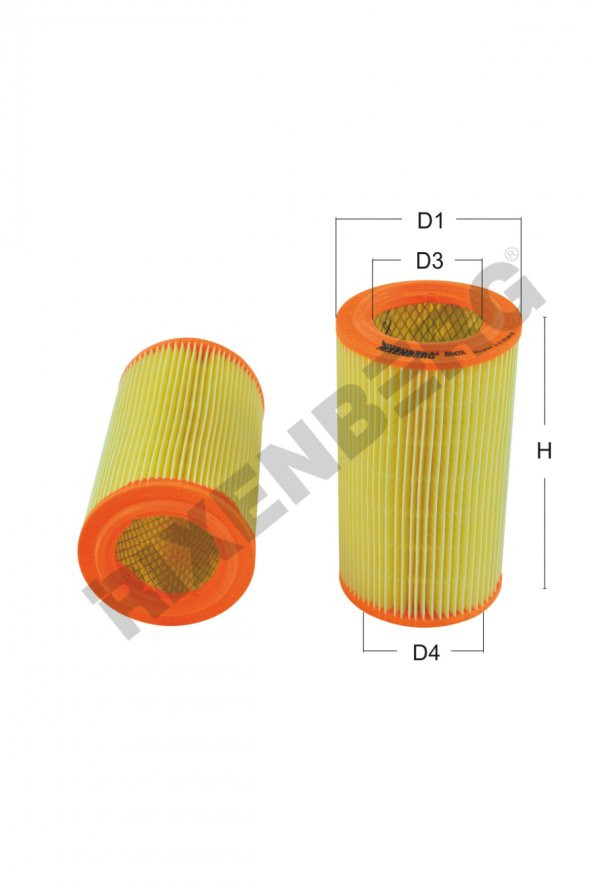 PEUGEOT PARTNER 1.9D / 306 1.9D (1998-2002) HAVA FİLTRESİ ürün görseli