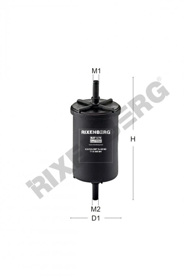 DACIA SANDERO 1.2- 1.4- 1.6 (2004>) BENZİN FİLTRESİ ürün görseli