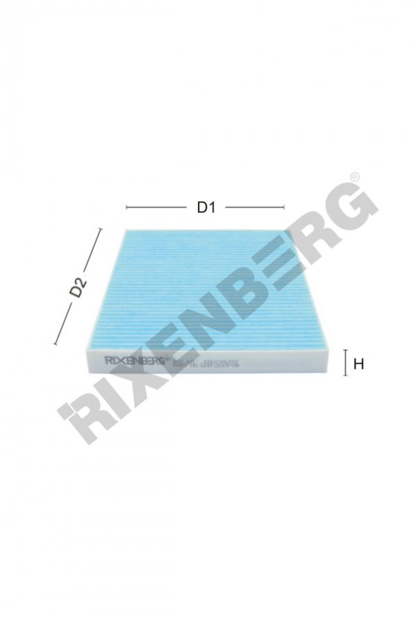 TOYOTA COROLLA 1.4VVTI- 1.4D- 1.6VVTI- 1.8VVTI- 2.0D (2002-2006) POLEN FİLTRESİ ürün görseli