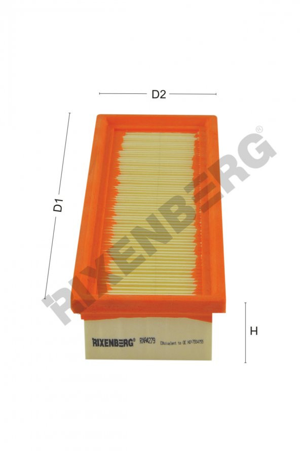 FIAT TEMPRA 1.4ie / TIPO 1.4ie (1993>) HAVA FİLTRESİ ürün görseli 1