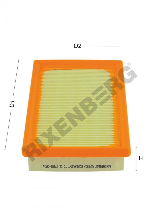 CITROEN C1 II 1.0 VTI (2014>) HAVA FİLTRESİ ürün görseli