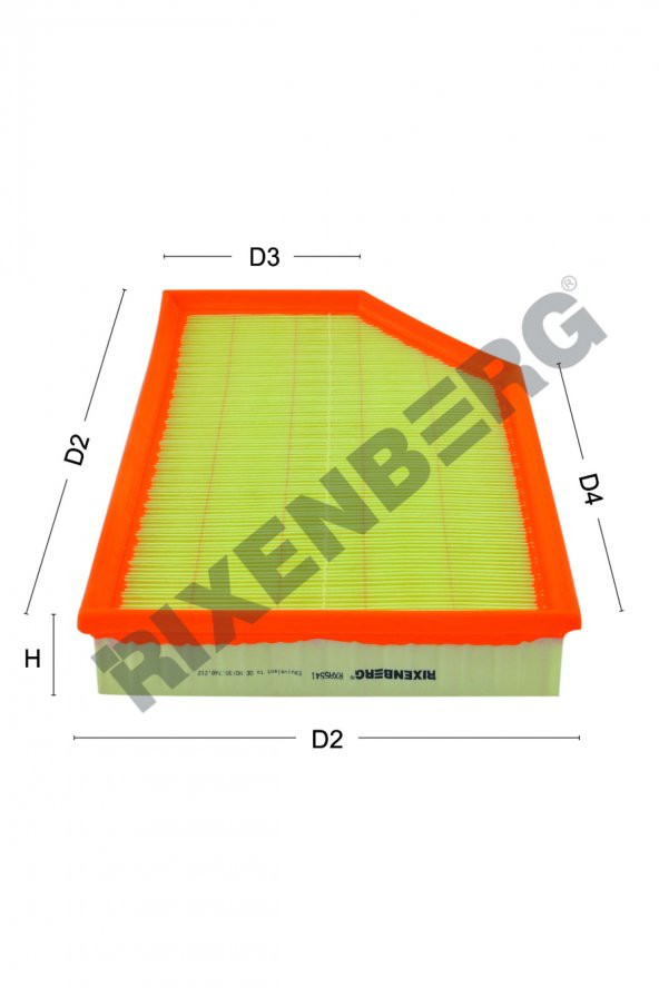 VOLVO S60 II T3- T4- 2.0T- 2.4D- D3- D5 (2010>) HAVA FİLTRESİ ürün görseli