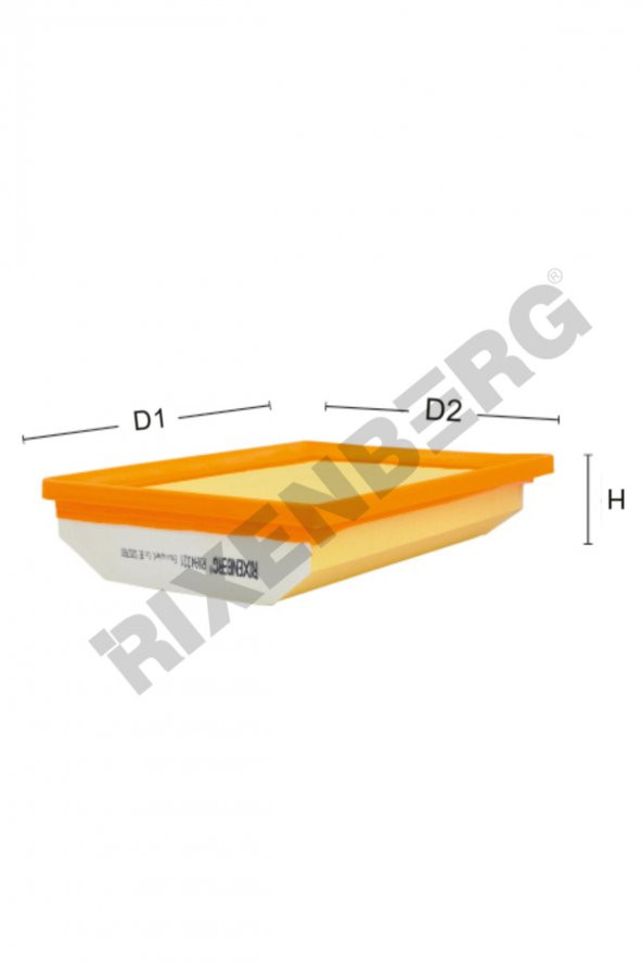 FIAT EGEA 1.3JTD- 1.4- 1.6- 1.6 JTD (2015>) HAVA FİLTRESİ ürün görseli