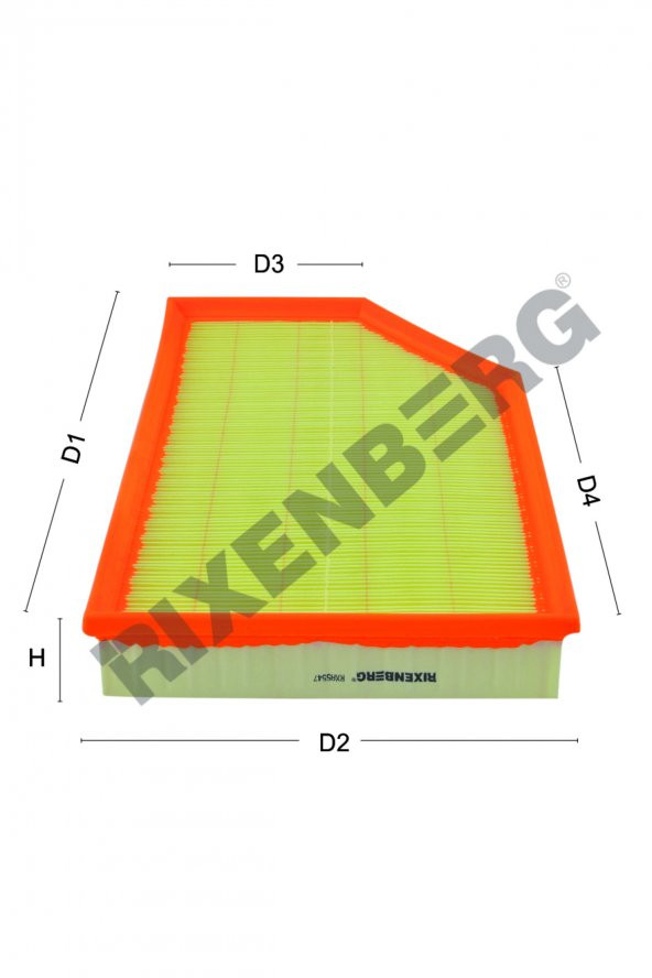 VOLVO V40 1.5T2/T3 - 2.0D2/D4 - 2.0T2/T3/T4 (2015>)  HAVA FİLTRESİ ürün görseli 1