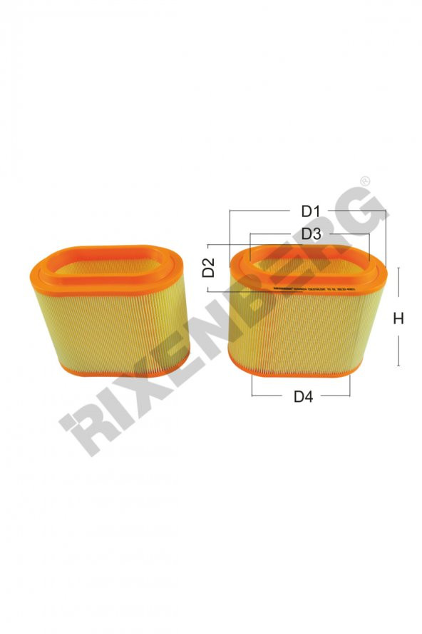 HYUNDAI H-1 / STAREX 2.5TD (1997-2004)  HAVA FİLTRESİ ürün görseli