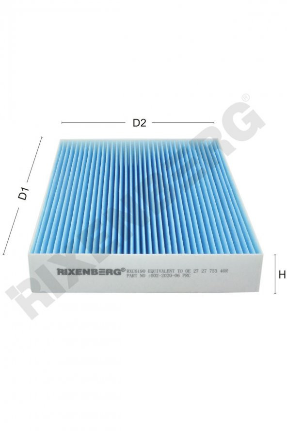 DACIA DOKKER 1.2- 1.5DCi- 1.6 (2012>) POLEN FİLTRESİ ürün görseli