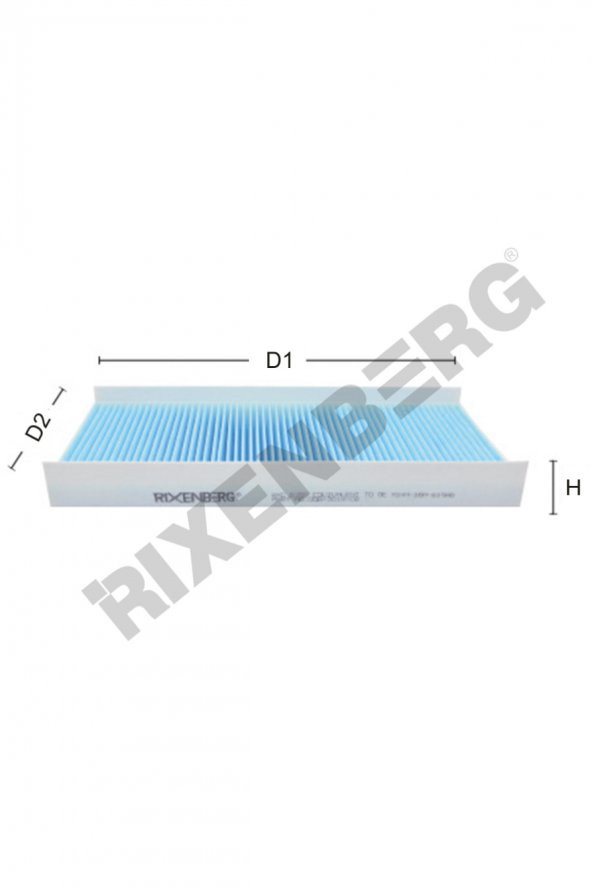 OPEL VECTRA B 1.6i- 1.7TDI- 1.8i- 2.0i- 2.2i- 2.5i (1996-2002) POLEN FİLTRESİ ürün görseli