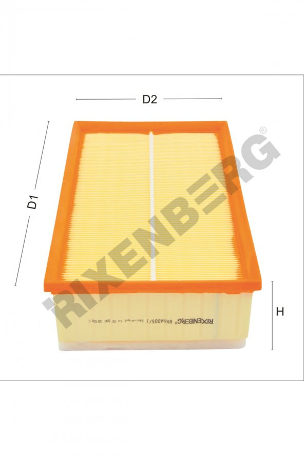 VW PASSAT 1.6TDI- 2.0TDI (2014>) HAVA FİLTRESİ ürün görseli