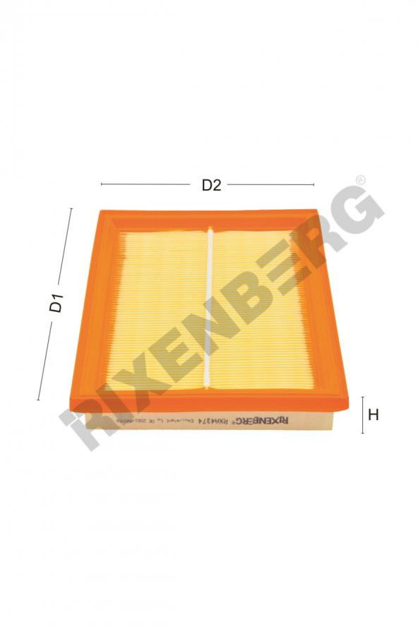 FORD FiESTA V 1.25i- 1.3- 1.4i- 1.6i (2002>) HAVA FİLTRESİ ürün görseli 1