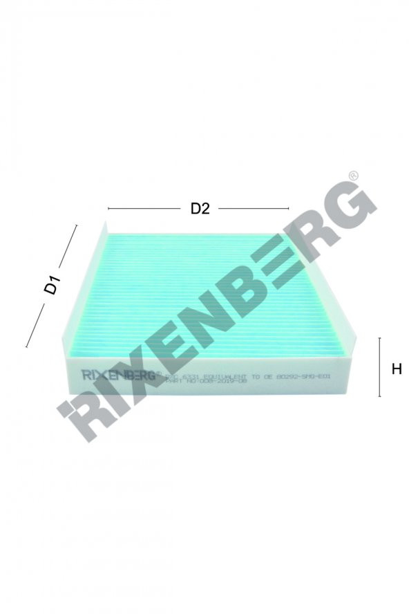 HONDA CIVIC VIII 1.4i- 1.8 (2006>) POLEN FİLTRESİ ürün görseli