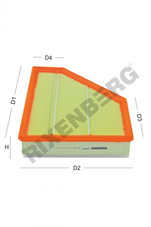 BMW 1 E81 116d- 116d- 118d- 118d- 120d- 120d (2006-2012) HAVA FİLTRESİ ürün görseli