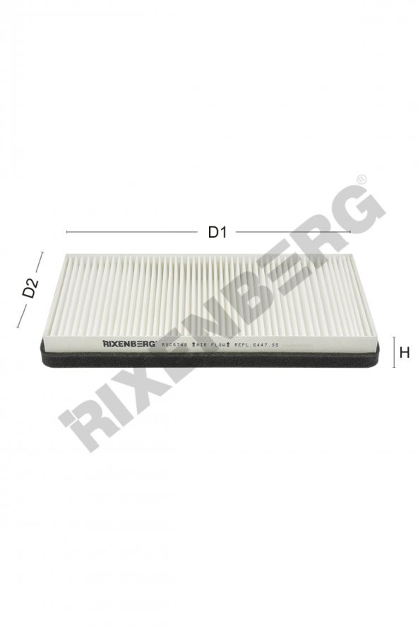 PEUGEOT 406 1.6- 1.8- 1.9- 2.0- 2.2 (1996-2004) POLEN FİLTRESİ ürün görseli