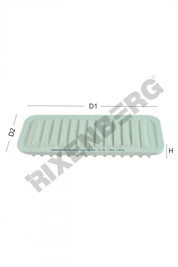 TOYOTA YARIS II 1.0- 1.3 (2002-2009) HAVA FİLTRESİ ürün görseli