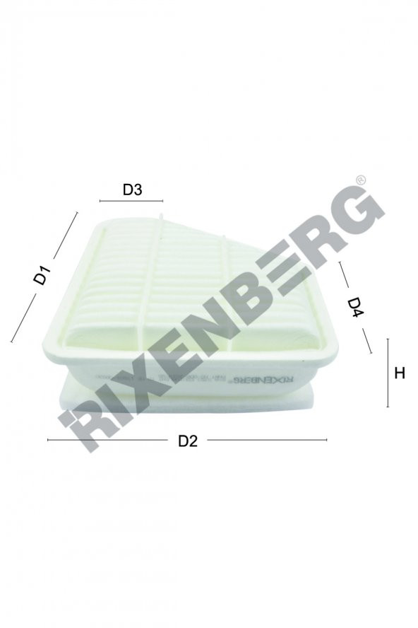 TOYOTA AURIS 1.4D 4D- 2.0D 4D (2007>) HAVA FİLTRESİ ürün görseli