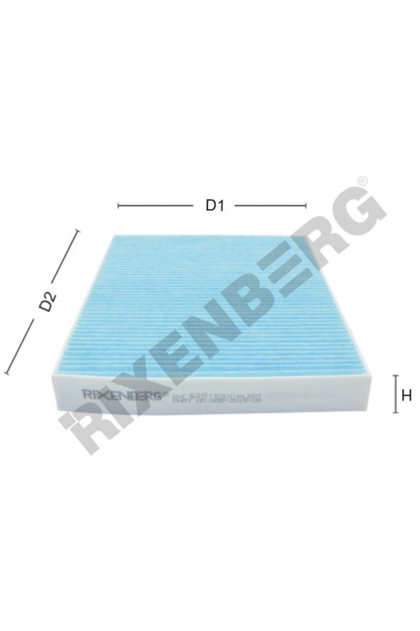 FORD FIESTA V 1.3- 1.4i- 1.4TDCi- 1.6i- 1.6TDCi (2002-2008) POLEN FİLTRESİ ürün görseli