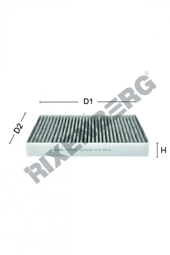 CITROEN C5 II 1.6 HDI- 1.8 16V- 2.0 16V- 2.0 HDI- 2.2 HDI- 3.0 V6 (2008>)  POLEN FİLTRESİ ürün görseli