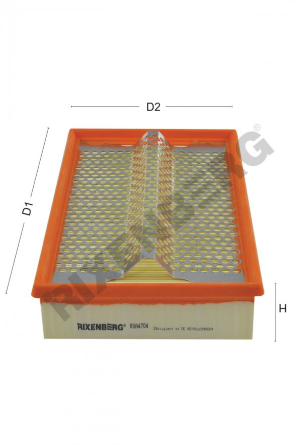 MERCEDES-BENZ E W124 200D (1985-1993) HAVA FİLTRESİ ürün görseli