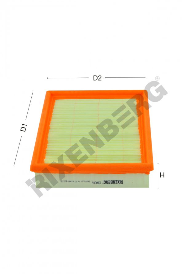 FORD FiESTA IV 1.0- 1.25i- 1.3- 1.4i- 1.6i (1996-2002) HAVA FİLTRESİ ürün görseli 1