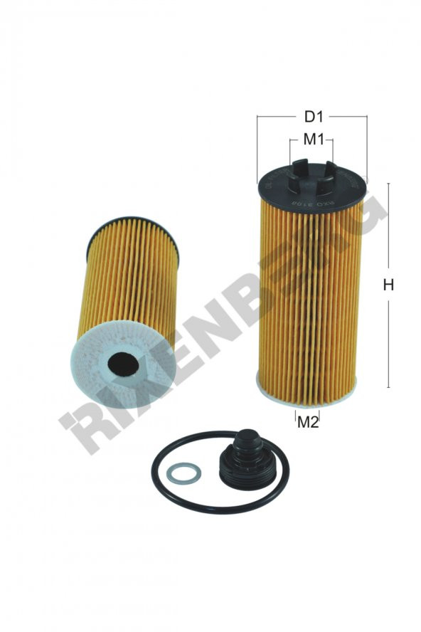 BMW 2 F45 214d- 216d- 216i- 218d- 218i- 220d- 220i- 225i- 225xe (2014>) YAĞ FİLTRESİ
