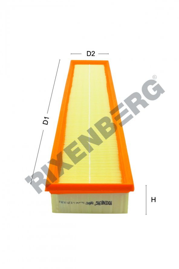 PORSCHE PANAMERA 3.0 Diesel- 3.2- 3.6- 4.8 (2010>) HAVA FİLTRESİ ürün görseli 1