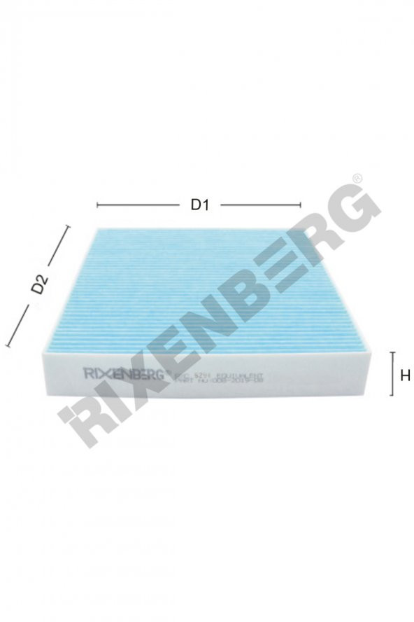 FORD FOCUS IV 1.0 EcoBoost - 1.5EcoBoost- 1.5 EcoBlue-  2.0EcoBlue (2018>) POLEN FİLTRESİ ürün görseli 1