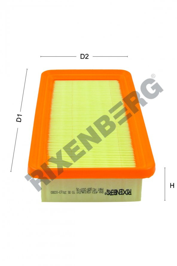 HYUNDAI GETZ 1.3i- 1.4i- 1.6i (2002-2009)  HAVA FİLTRESİ ürün görseli