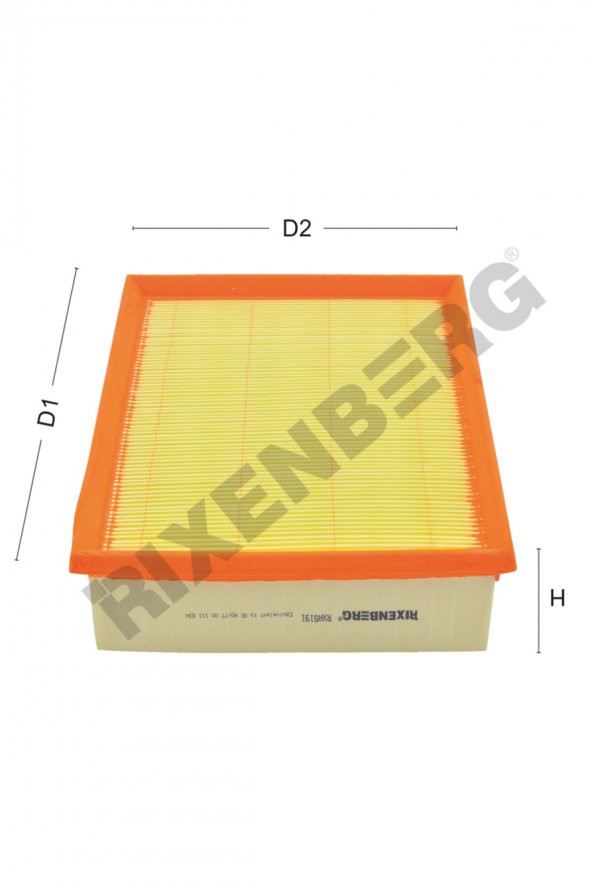 RENAULT LAGUNA II 1.6- 1.9dCi- 2.0 (2002>) HAVA FİLTRESİ ürün görseli