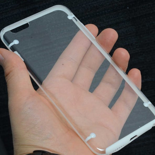 Apple iPhone 6 Plus Kılıf Zore Dört Noktalı Kapak - 2