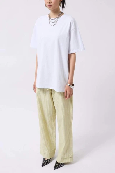 Turkish Sırt Baskılı Oversize T-Shirt - 4