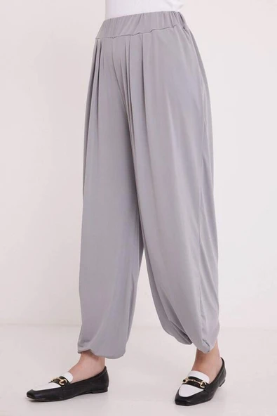 Gri Şalvar Pantolon 6659 - 3