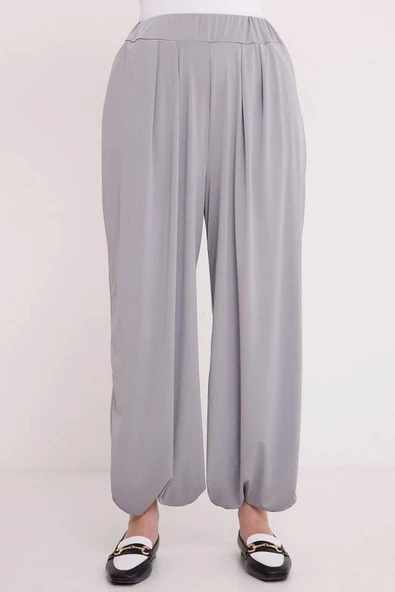 Gri Şalvar Pantolon 6659 - 2
