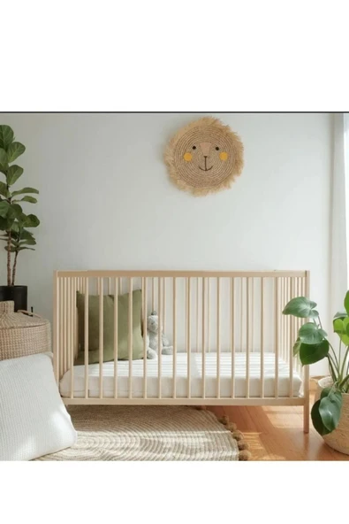 mc.pierobaby Ortopedik Bambu Örme Kumaş Park Beşik Yatağı, Çocuk Yatakları, Oyun Parkı Yatağı 7 Cm - Resim 2