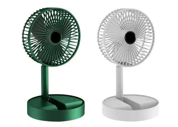 Fan Masaüstü 3 Kademeli Şarjlı Katlanabilir Qtop F16 - Resim 5