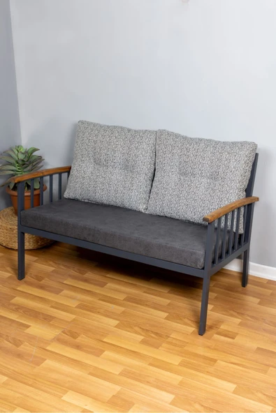 mc.pierobaby Bank Minderi Palet Minderi Iç Ve Dış Mekan Minderi 40x130 5cm Kalınlık Özel Ölçü
