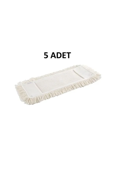 mc.pierobaby Nemli Mop Bezi Zincir Mob Yedek Bezi 50 Cm 5 Adet